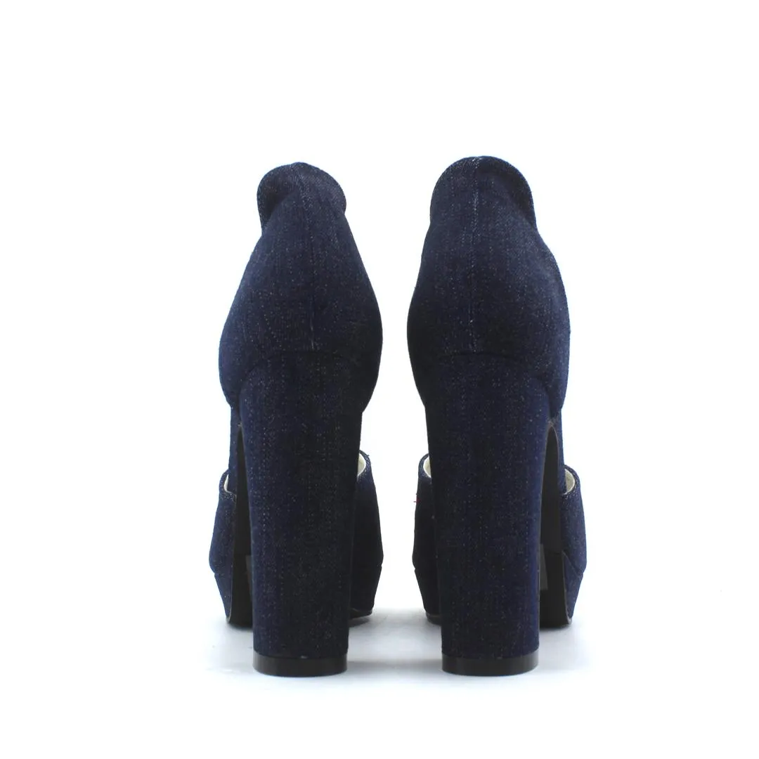 Squirrel Slippers 2 LIPS TOO DENIM