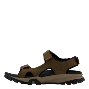 Flat Sandals Lace Up 2 Strap Sandal Lincoln Cocoa