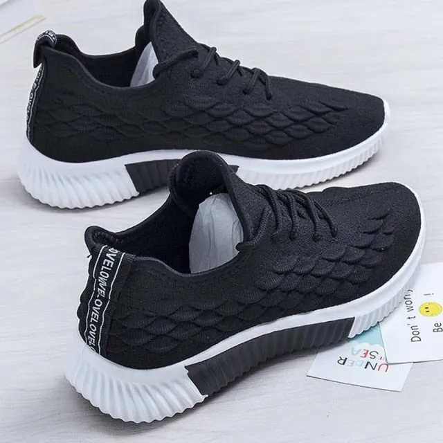 2021 Women Sneakers Woman Running Shoes Female Vulcanized Women's Casual Flats Women Walking Shoes Ladies Summer Plus Size Best Tennis Shoes Running