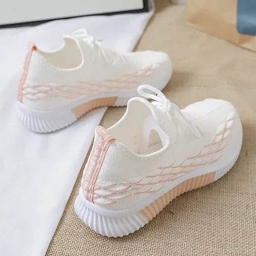 Fresh Foam Running Shoes 2021 Women Sneakers Woman Running Shoes Female Vulcanized Women's Casual Flats Women Walking Shoes Ladies Summer Plus Size