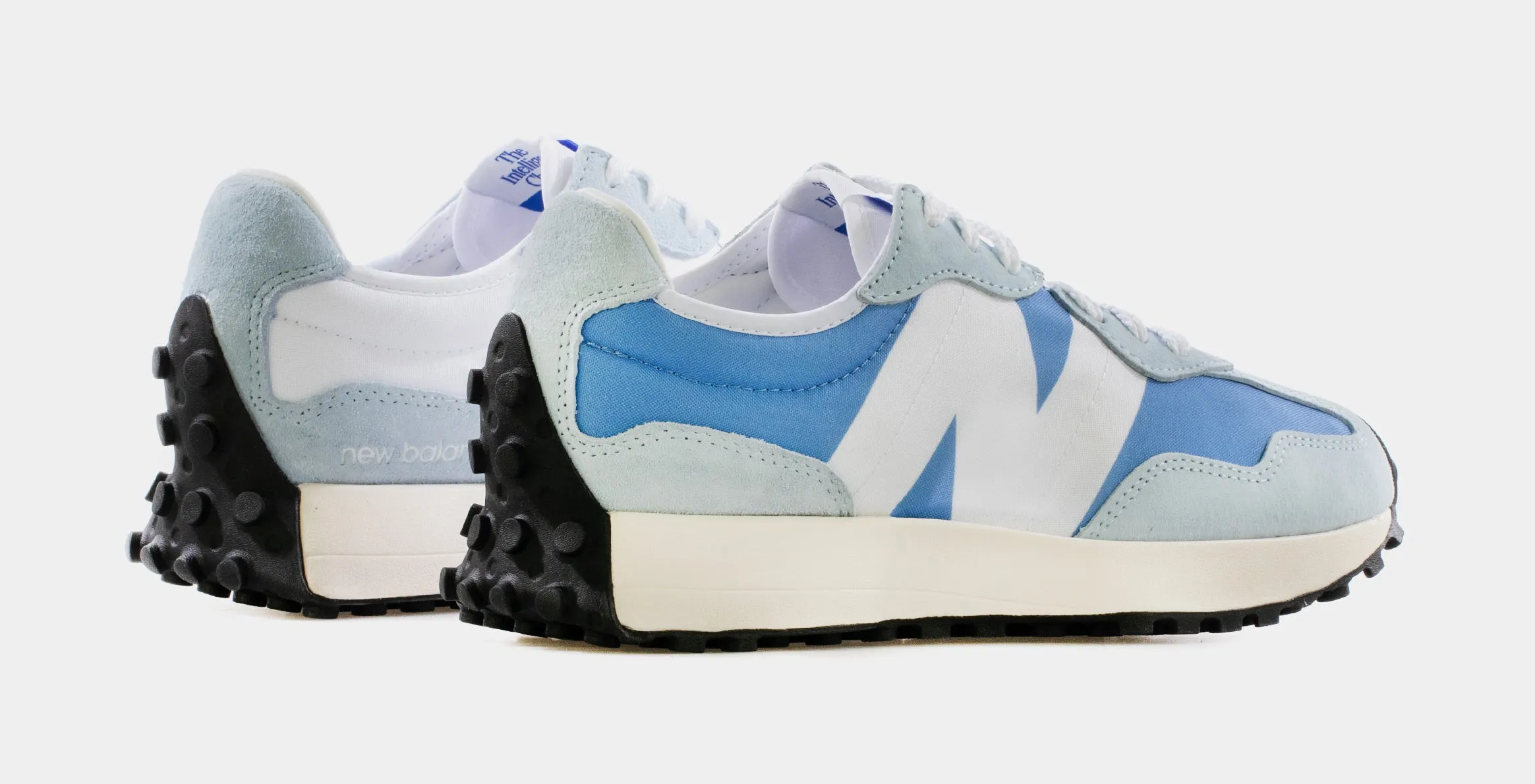 New Balance Fuelcell Turf Shoes 327 Mens Lifestyle Shoes (Stellar Blue/UV Glo)