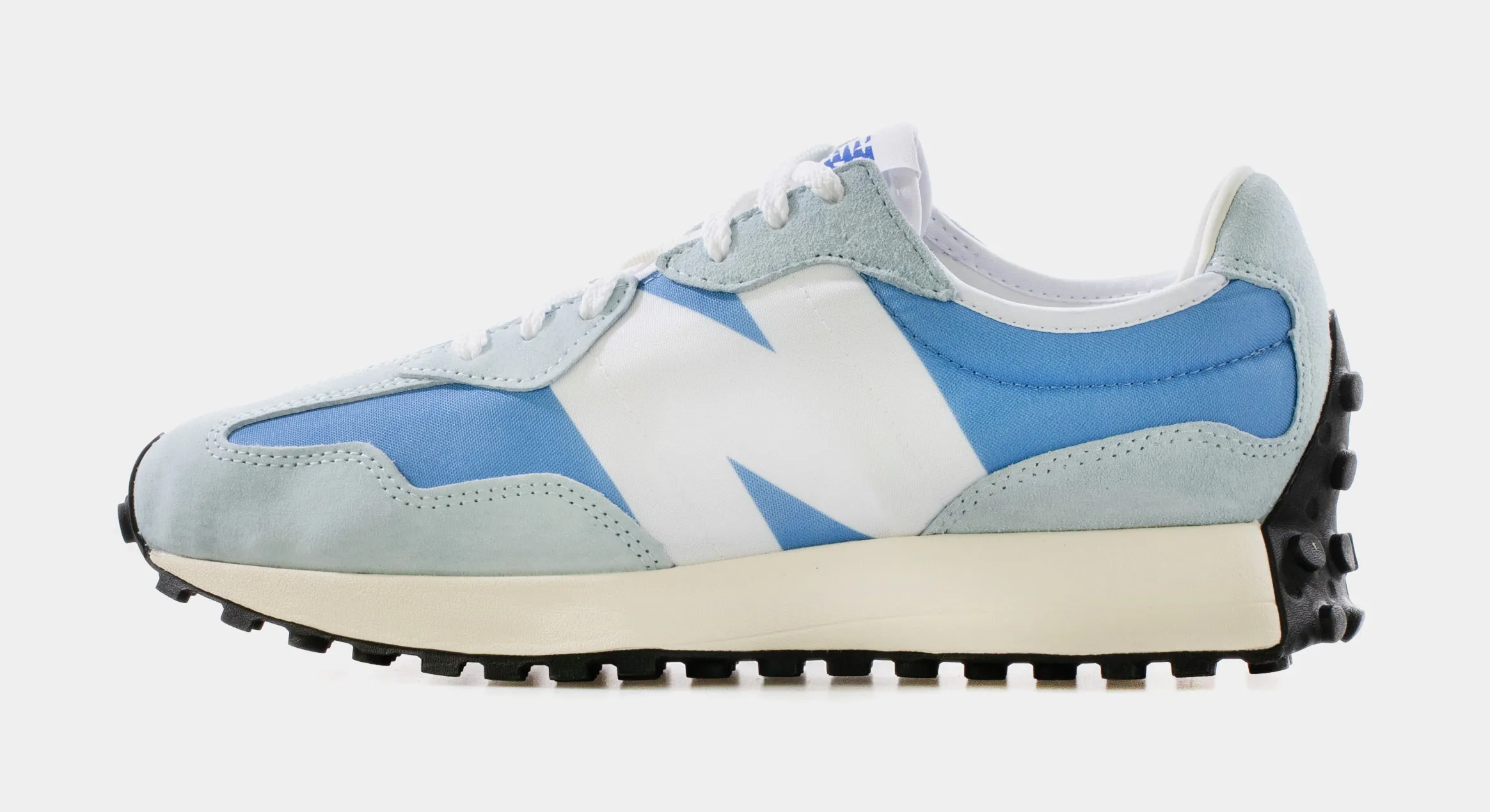 New Balance 4e Width 327 Mens Lifestyle Shoes (Stellar Blue/UV Glo)