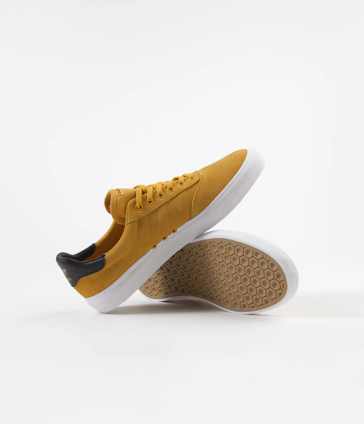Adidas 3MC Shoes - Tactile Yellow / Core Black / White Adidas Arizona State Shoes