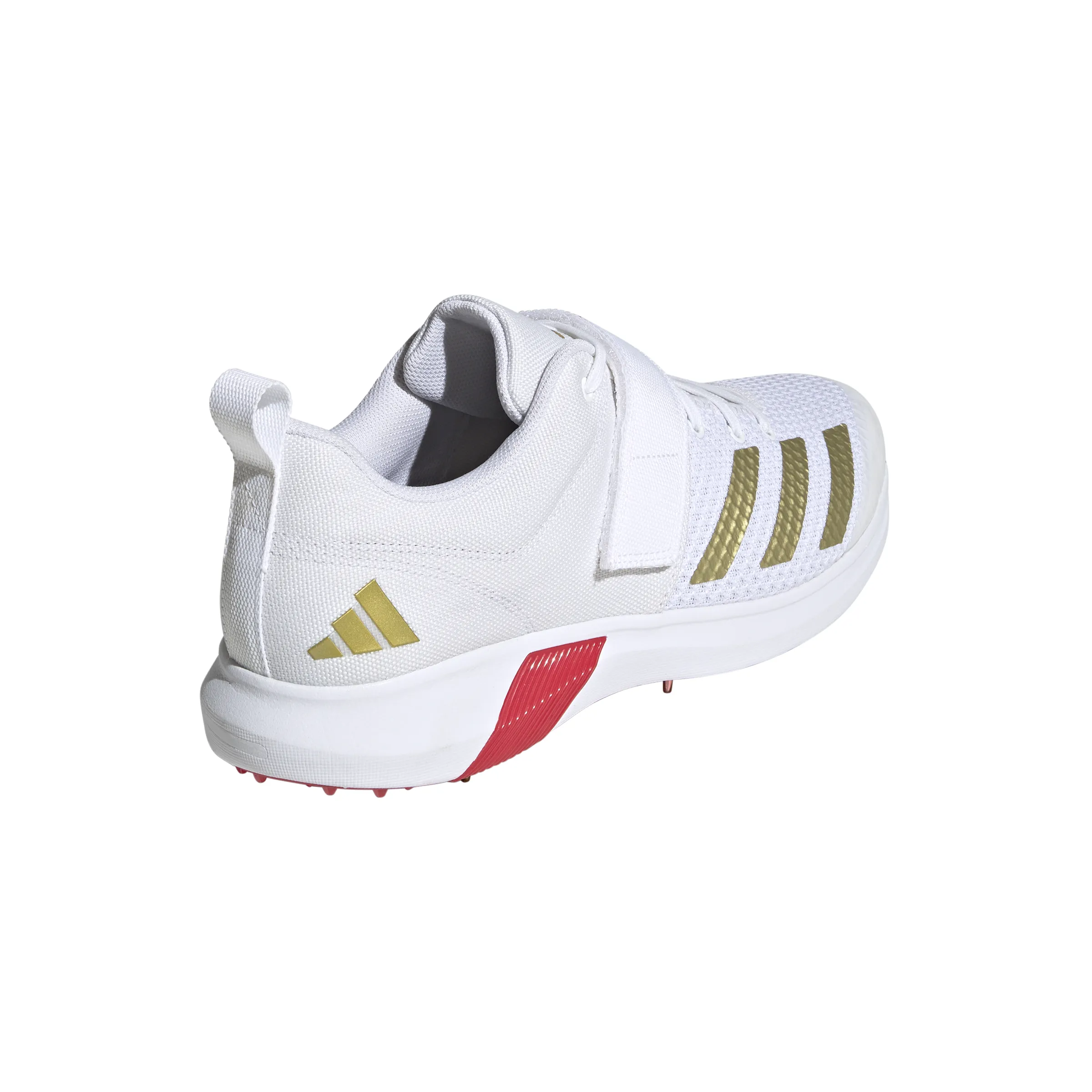 Adidas No Laces Shoes Adidas Adipower Vector 20 Cloud White / Gold Metallic / Pure Ruby