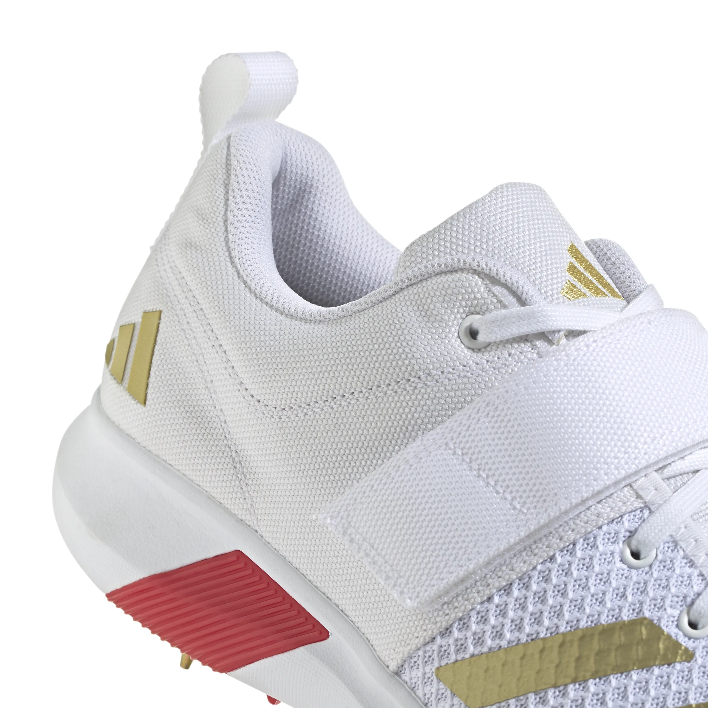 Adidas Country Soft Shoes Adidas Adipower Vector 20 Cloud White / Gold Metallic / Pure Ruby