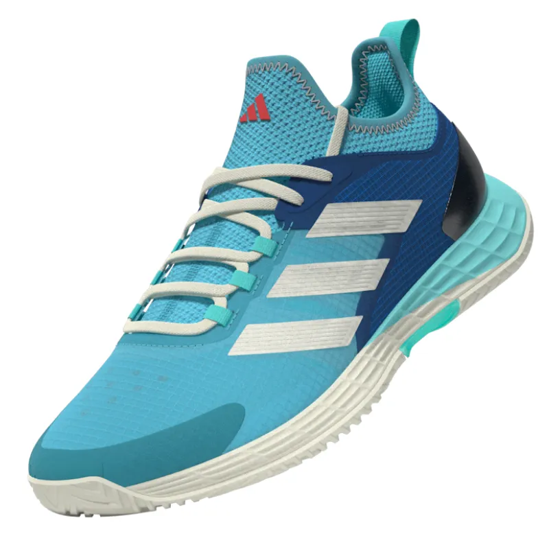 Ohio State Adidas Shoes Adidas Adizero Ubersonic Womens Tennis Shoes - Turquoise / Off White