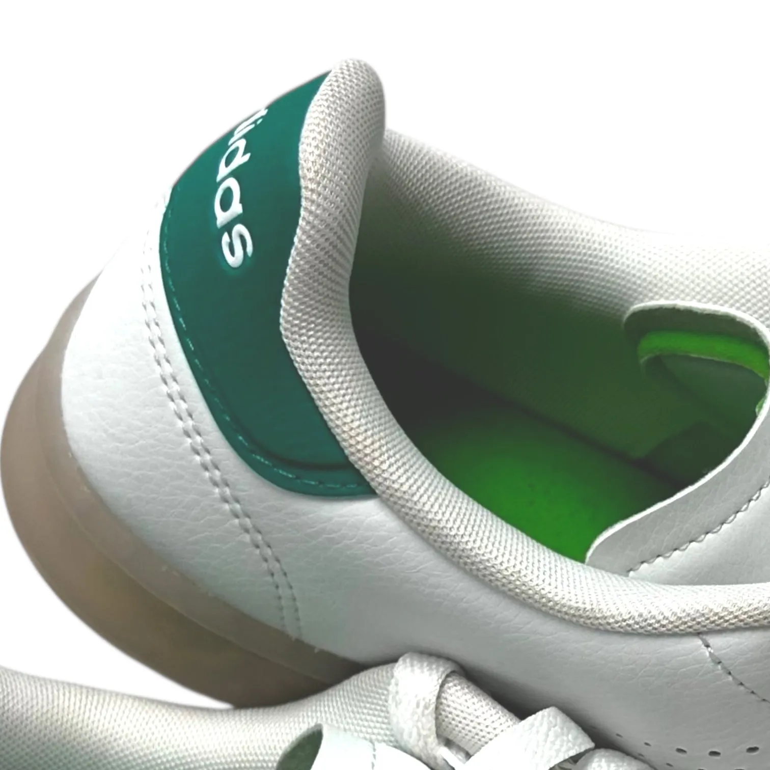 Adidas Advantage ECO Men's Sneaker Size 7 White Leather Tennis Shoes Adidas Stadium Shoes