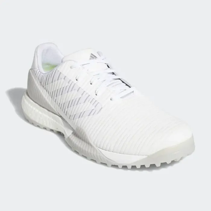 adidas CODECHAOS Sport Spikeless Shoes - Cloud White/Solid Grey/Signal Green Adidas Shoes With Heart