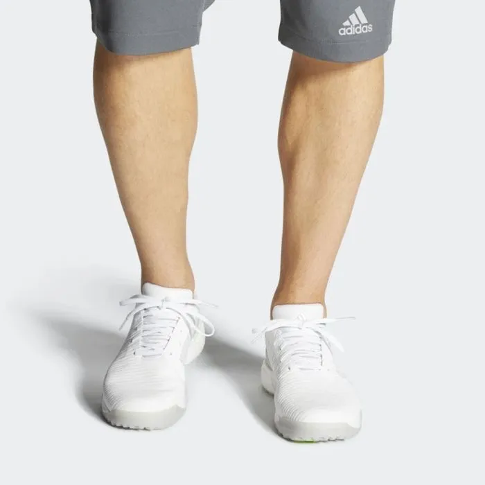 adidas CODECHAOS Sport Spikeless Shoes - Cloud White/Solid Grey/Signal Green Adidas Own The Game 2.0 Basketball Shoes