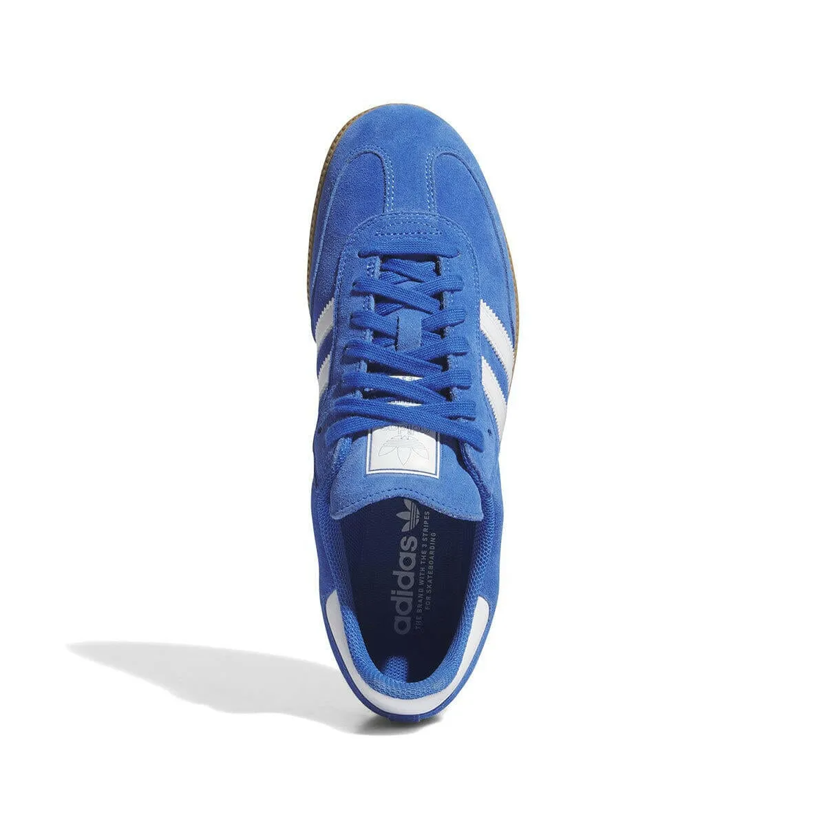 Adidas - Samba Adv Shoes Blue/White/Gold Adidas Shoes Recycled Plastic