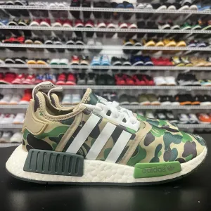 Adidas Running Shoes Gore Tex Adidas NMD R1 Bape Olive Camo Camouflage BA7326 2016 Men's Size 6.5