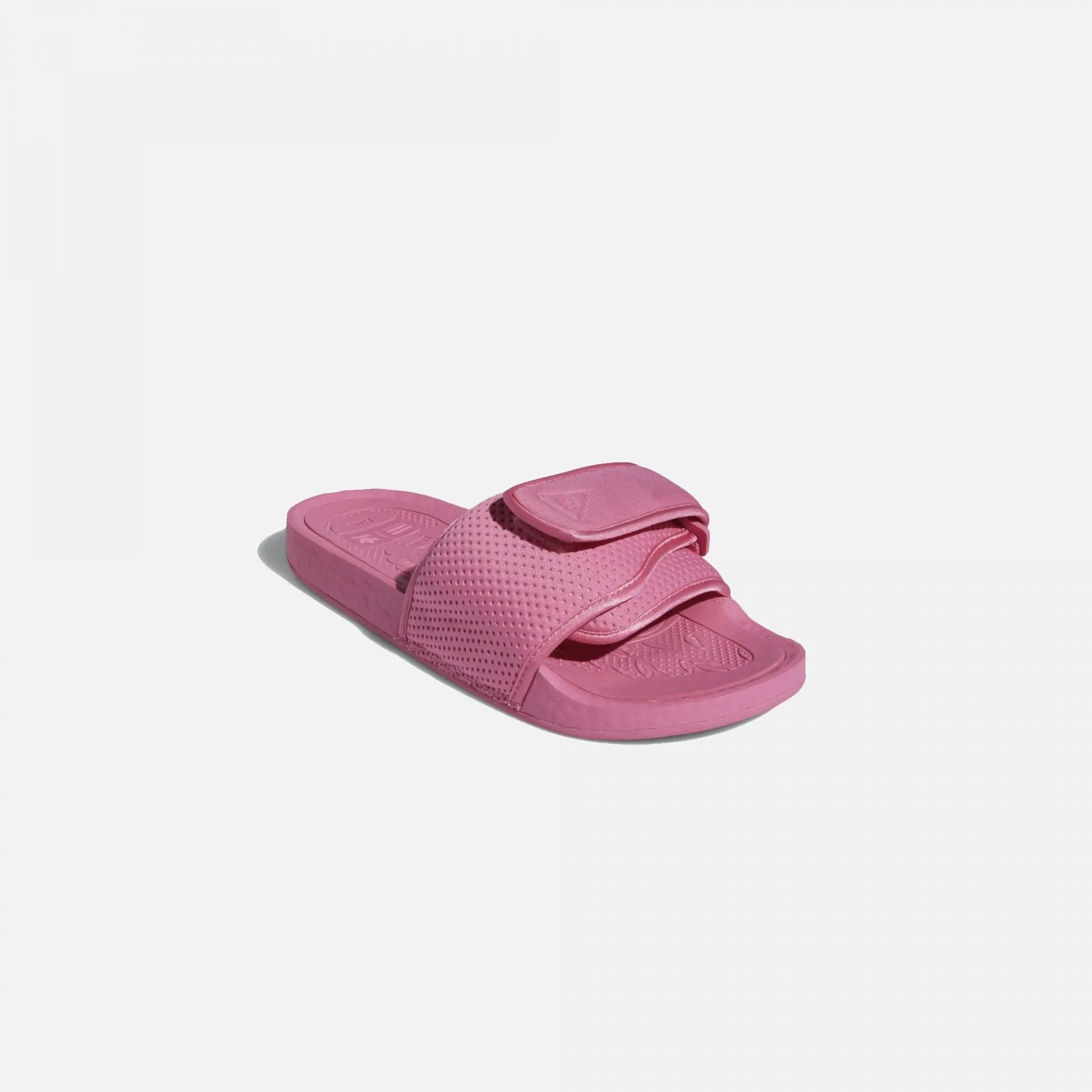 Adidas Originals | PHARRELL WILLIAMS CHANCLETAS HU SLIDES SEMI SOLAR PINK Tkd Adidas Shoes