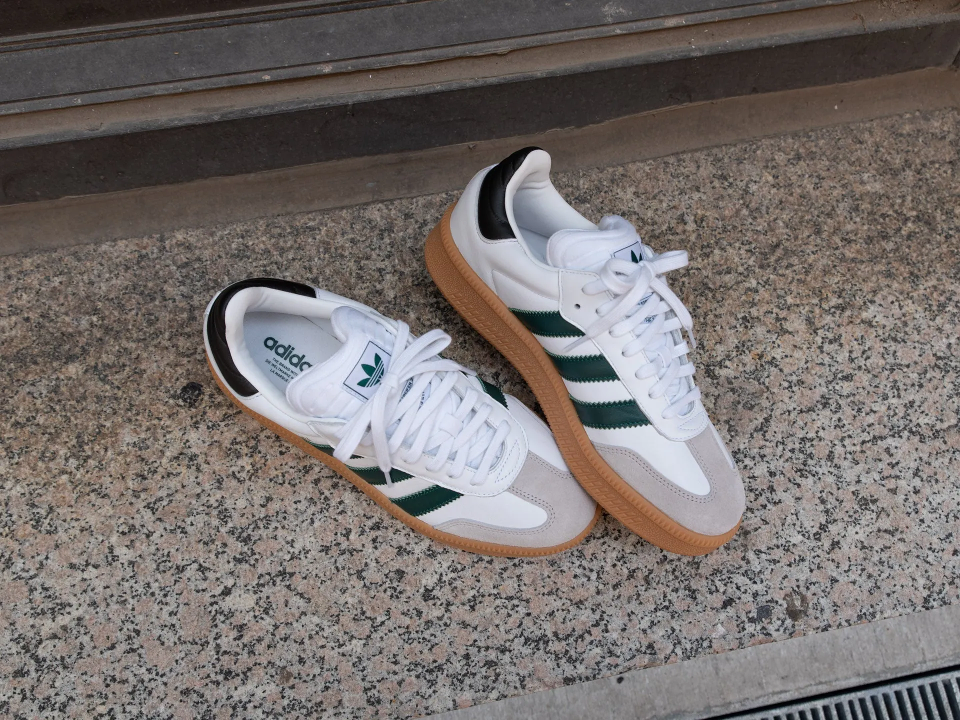 Adidas Samba XLG 'White/Collegiate Green' Adidas Winter Shoes