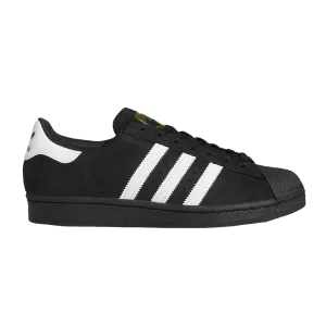 Adidas Shoes Like Socks Adidas Superstar Adv - Black Suede /White