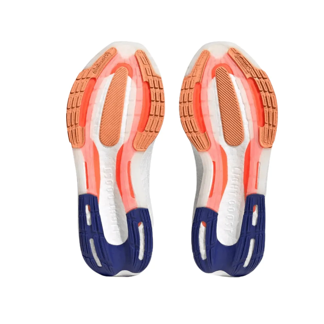 Adidas - Ultra Boost Light - Cloud White /Solar Gold /Lucid Blue Adidas Rock Climbing Shoes