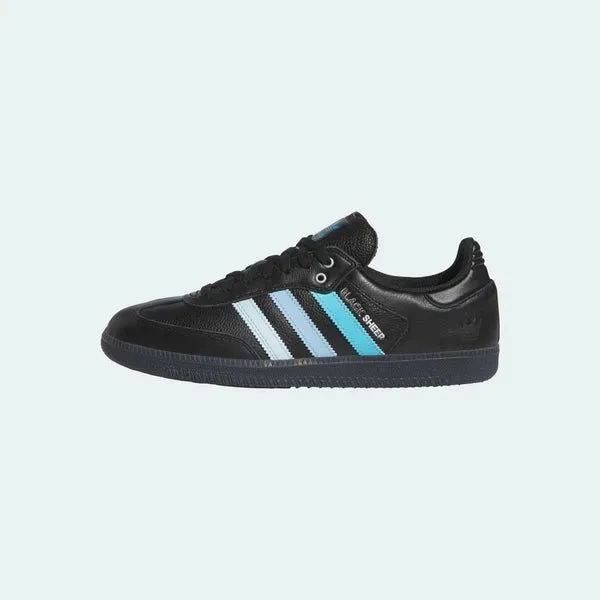 Adidas x Charlotte FC x Black Sheep Samba ADV Core Black - Footwear White - Clear Blue Adidas Tyshawn Ii Shoes