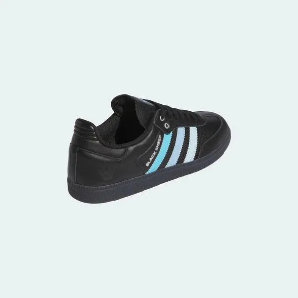 Adidas x Charlotte FC x Black Sheep Samba ADV Core Black - Footwear White - Clear Blue Adidas Shoes Bottom