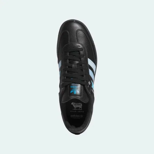 Adidas x Charlotte FC x Black Sheep Samba ADV Core Black - Footwear White - Clear Blue Adidas Shoes And Socks
