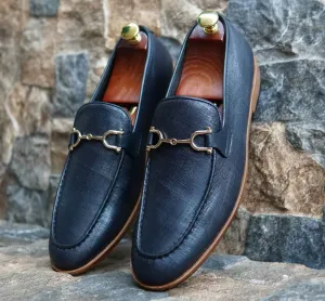 Adler Shoe - AS 224BD Wide Leg Jeans With Loafers