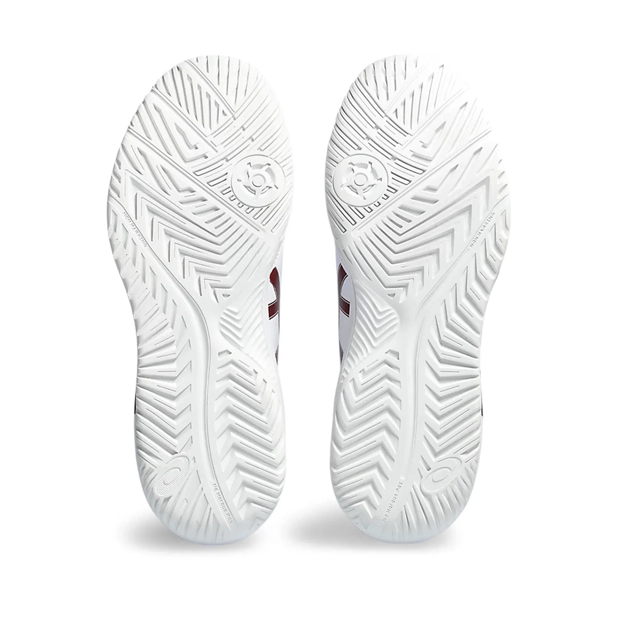 Asics Gel Dedicate 8 Tennis Shoes- White/Antique Red Asics Running Shoes Gt 2000 12