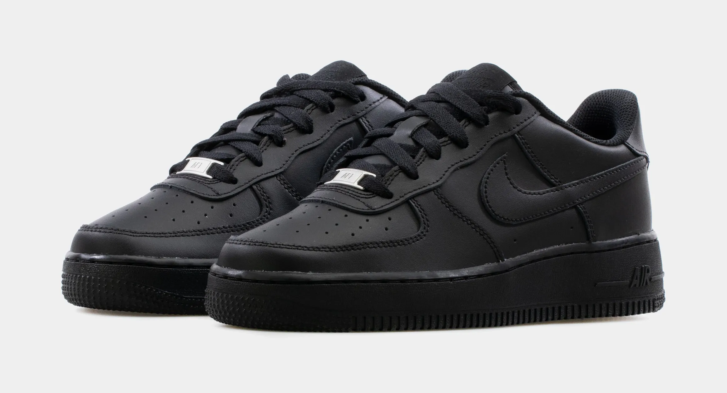 Air Force 1 Low Grade School Lifestyle Shoe (Black/Black) Us Asics Shoes