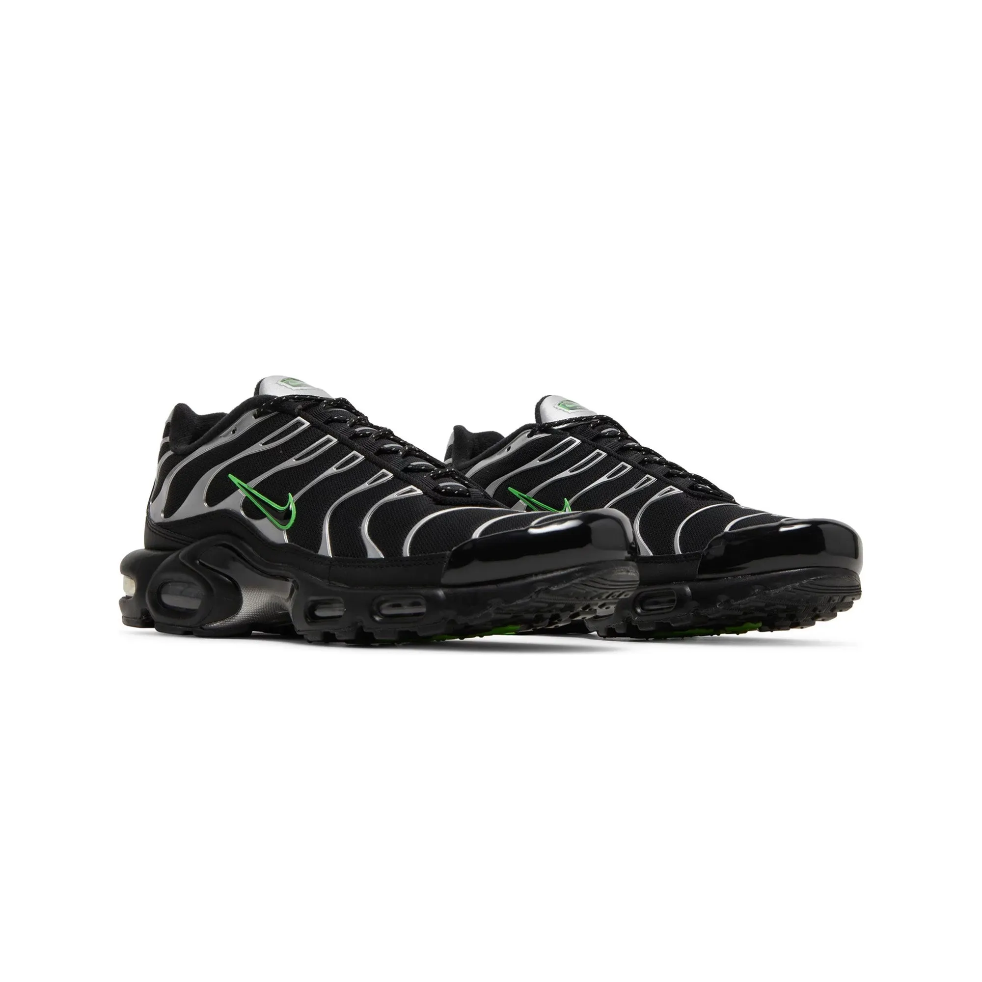 Best Asics Running Shoe Air Max TN Plus 'Black Silver Green Strike' (2021)