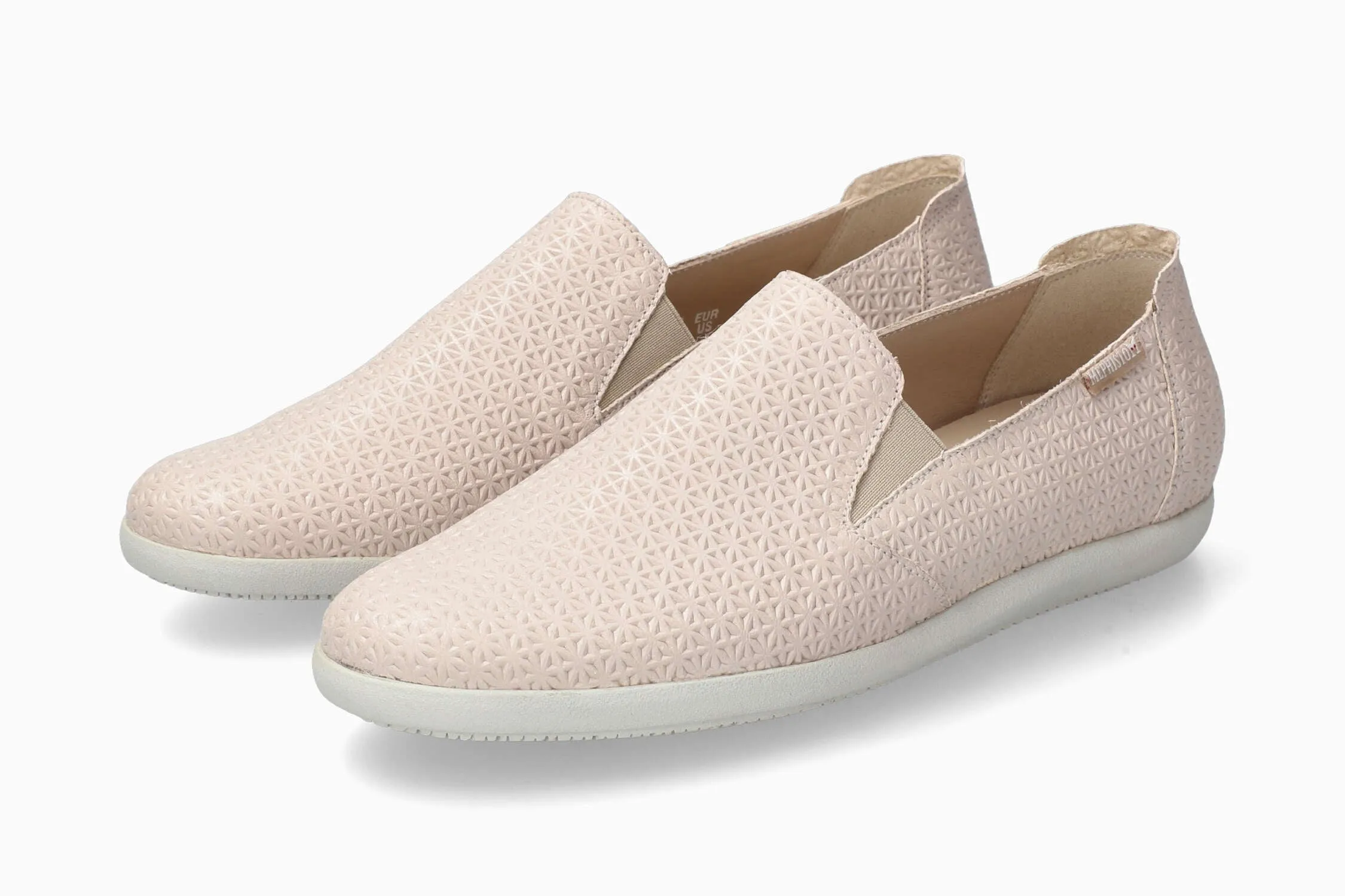 Korie - Nude Brahma Steel Toe Slip On Shoes