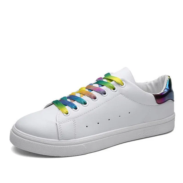 Akexiya 2017 New Women Shoes Casual Creepers Shoes Women Trainers Breathable White Ladies Shoes Cheap 5-color Air Max 90 Gore-tex Casual Shoes