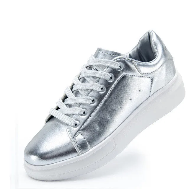 Akexiya 2017 New Women Shoes Casual Creepers Shoes Women Trainers Breathable White Ladies Shoes Cheap 5-color Full Force Low Casual Shoes