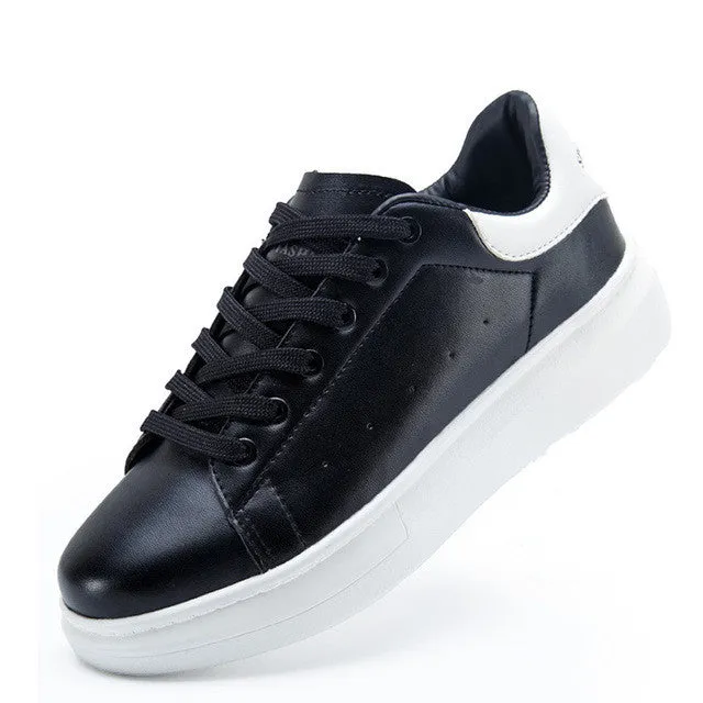 Best Casual Shoes Akexiya 2017 New Women Shoes Casual Creepers Shoes Women Trainers Breathable White Ladies Shoes Cheap 5-color