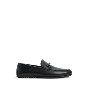 ALDO Wilbart Men's Slip Ons - Black Slip Ons Hands Free Slip On