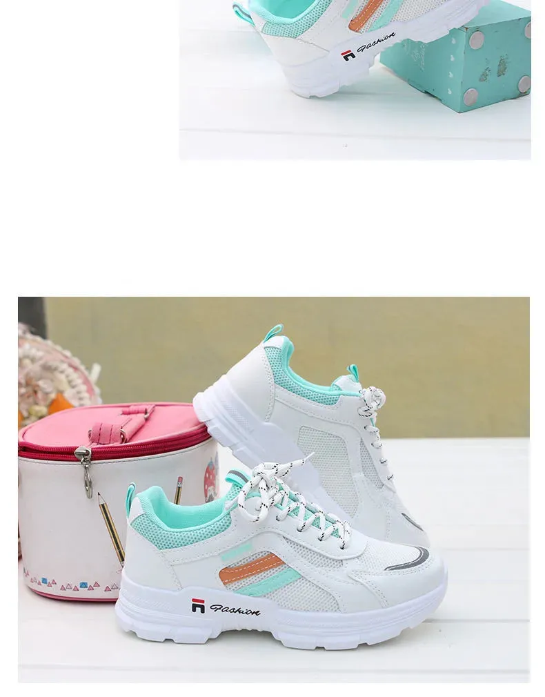 Casual Shoes With Women's  Stylish Breathable Platform Running Shoes