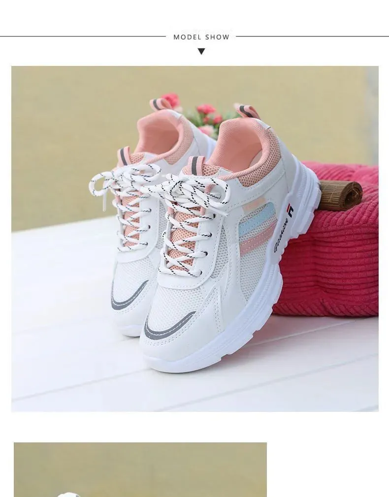 Women's  Stylish Breathable Platform Running Shoes Shoes To Wear With Casual Trousers