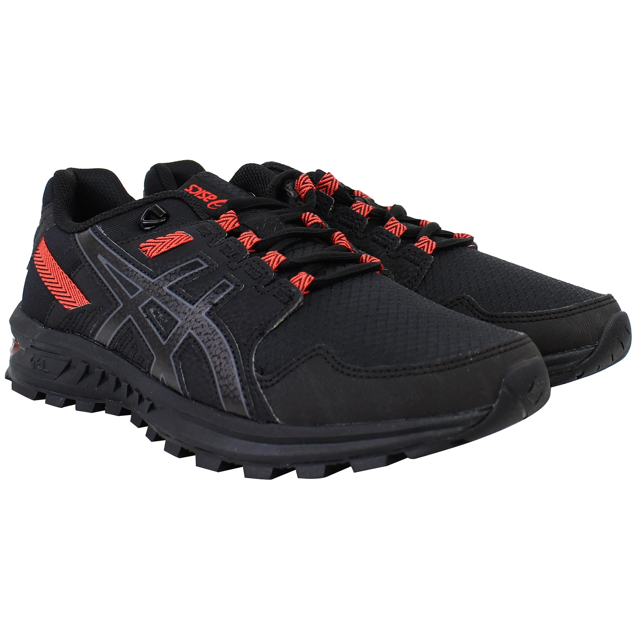 Asics Gel-Citrek Mens Black Running Shoes Asics Shoes Hiking