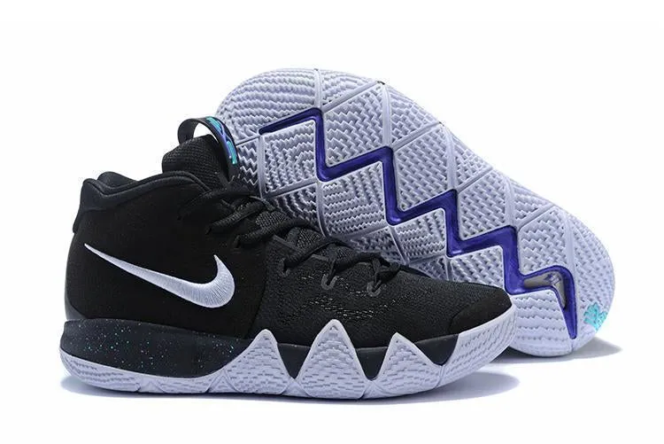 Volleyball Asics Shoes Nike Kyrie 4 Black White Men Basketball Shoes Sale Size US 7-12