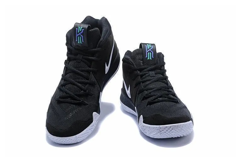 Asics Contend Running Shoes Nike Kyrie 4 Black White Men Basketball Shoes Sale Size US 7-12