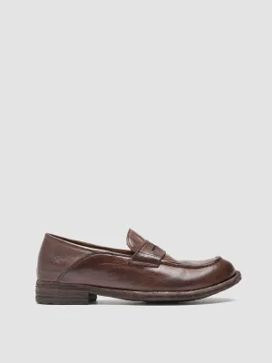 LEXIKON 140 - Brown Leather Penny Loafers Allen Edmonds Loafers Sale