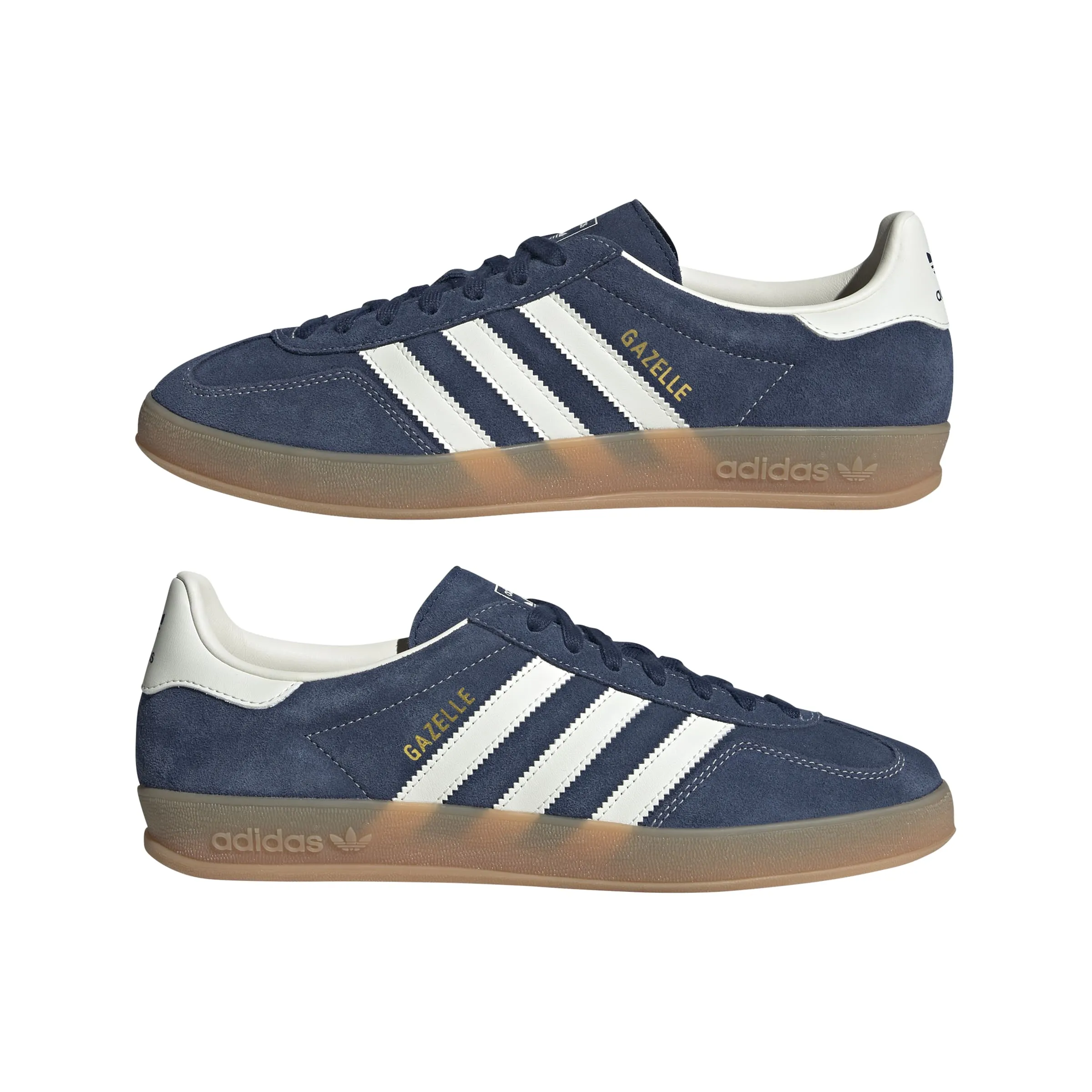 ADIDAS GAZELLE INDOOR NINDIG/OWHITE/GOLDMT JQ8393 Adidas Shoe Store