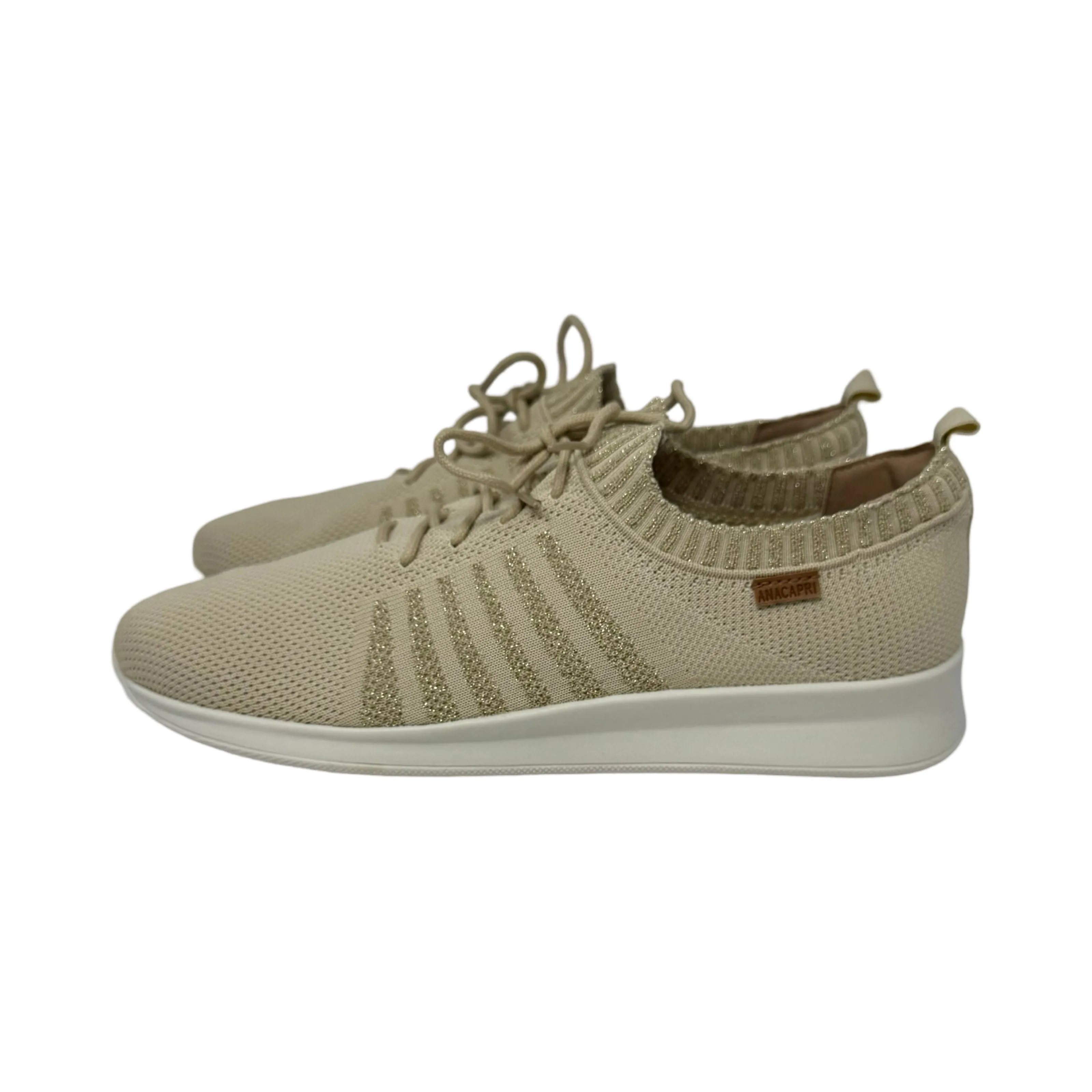 Socks Sneakers ANACAPRI Emilia Knit Glitter Sneakers