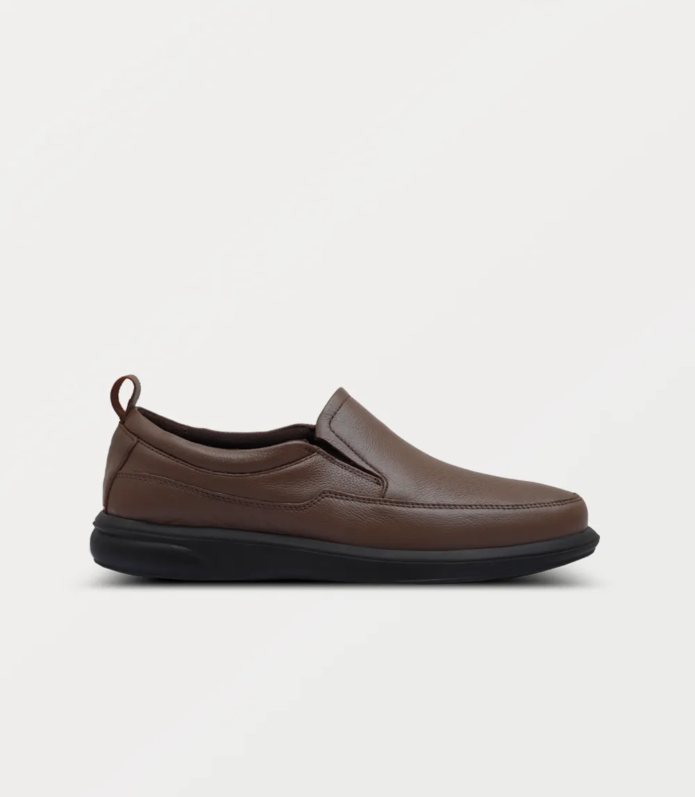 Slip On Sneaker Slip-on BM6771-BROWN-Men Slip on