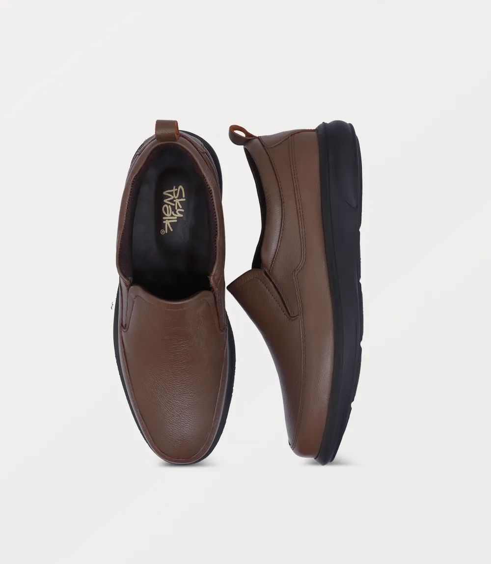 Blair Slip On Sneaker BM6771-BROWN-Men Slip on