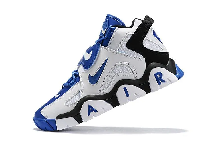 Asics Tennis Shoes Djokovic Nike Air Barrage Mid 'White Black Blue' Sneaker Shoes Sale Men Size 7-12