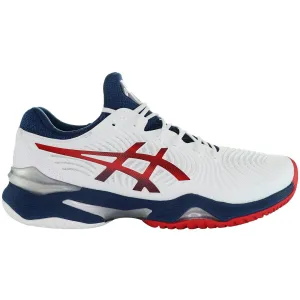 Carbon Asics Shoes Asics Court FF 2 Tennis Mens White Trainers