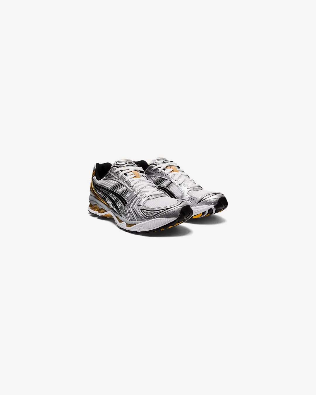 Iga Swiatek Asics Shoes ASICS Gel Kayano 14 White/Gold Sneakers