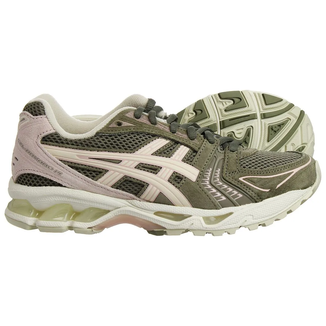 Asics Gel-Kayano 14 Womens Brown Trainers Asics Colorful Running Shoes