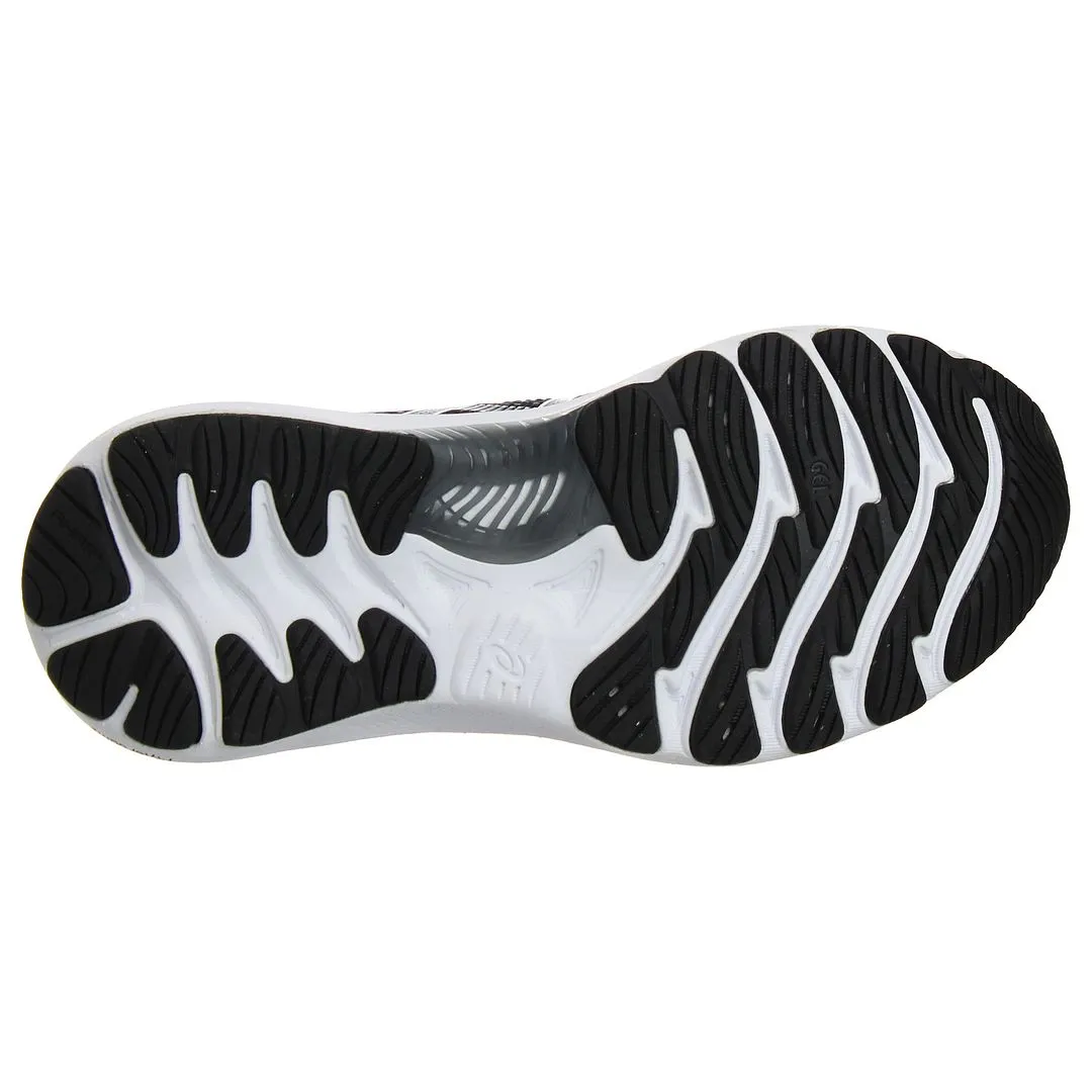 Multi Colored Asics Tennis Shoes Asics Gel-Nimbus 23 Womens Black Running Trainers