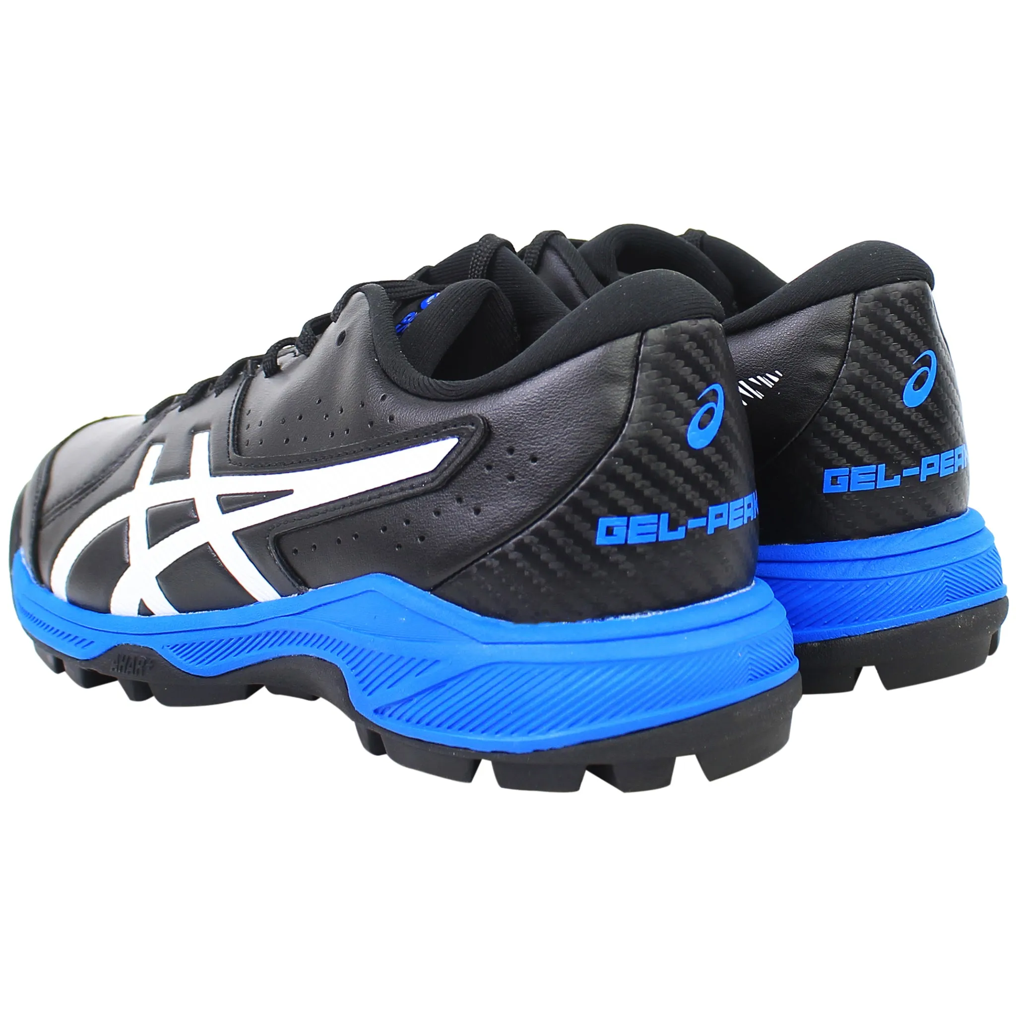 Asics Gel-resolution X Tennis Shoes Reviews Asics Gel-Peake 2 GS Kids Black Cricket Shoes