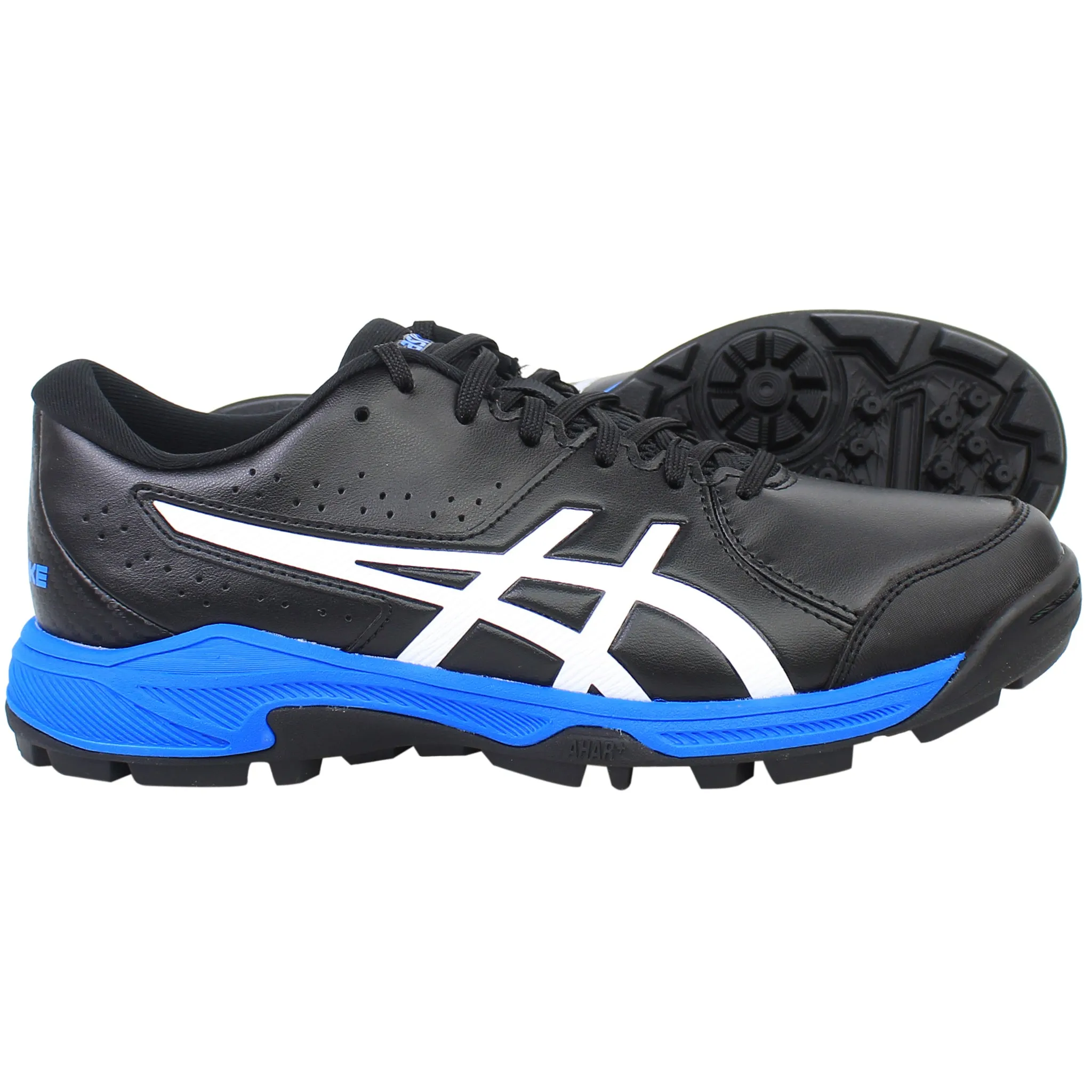 Asics Wide Athletic Shoes Asics Gel-Peake 2 GS Kids Black Cricket Shoes