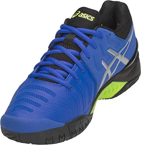 ASICS Gel-Resolution 7 Men's Tennis Shoe, Illusion Blue/Silver, 10.5 D US Asics Standing Shoes