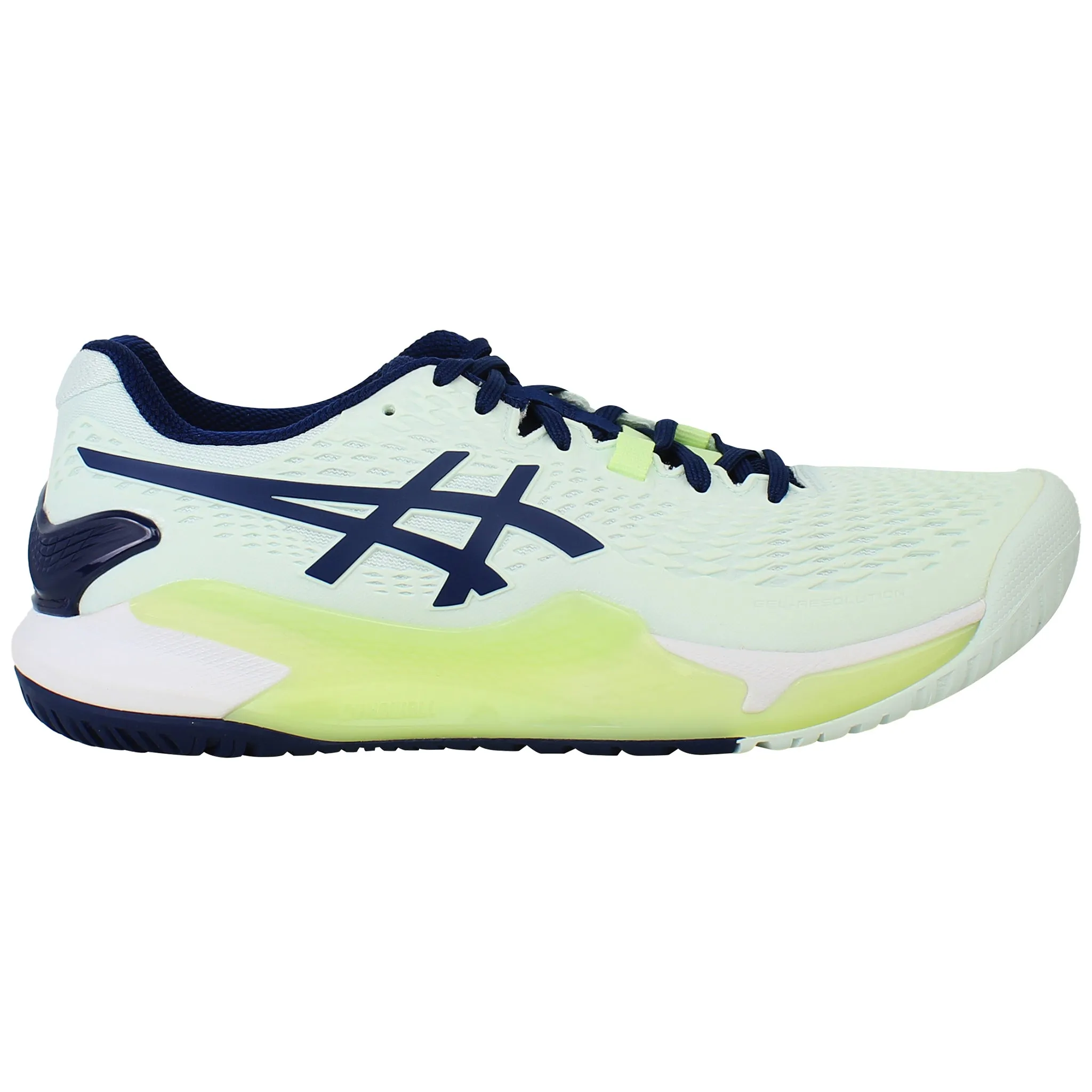 Asics Gel-Resolution 9 Womens Blue Tennis Shoes Asics Gel-rocket 9 Volleyball Shoes
